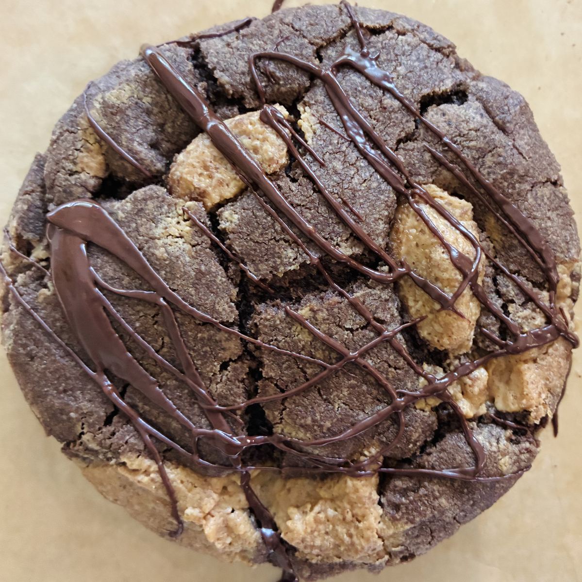 Chocolate peanut butter cookie
